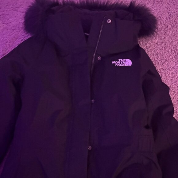 The North Face Jackets & Blazers - The North Face Dark Jacket with Fur Hood